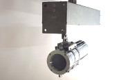 Ofenkamera im luft- / wassergekühltem Hitzeschutzgehäuse mit automatischer eigensicherer Rückzugsvorrichtung