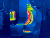 Thermographie eines Lüfters mit einer Wärmebildkamera